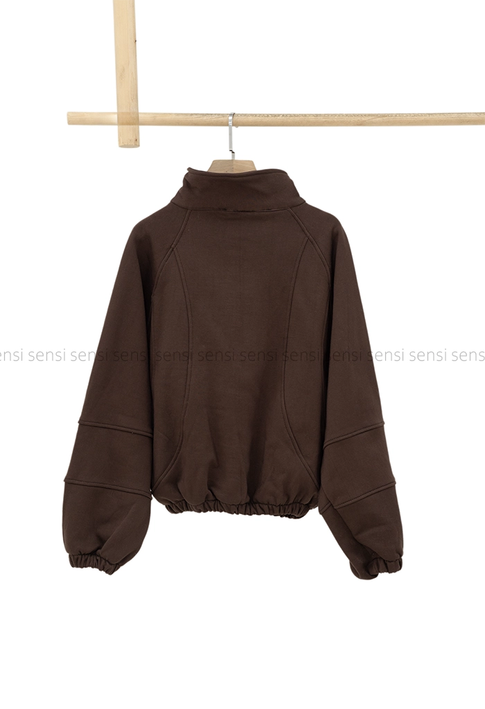 ست نیم زیپ کمر کش کد1005054